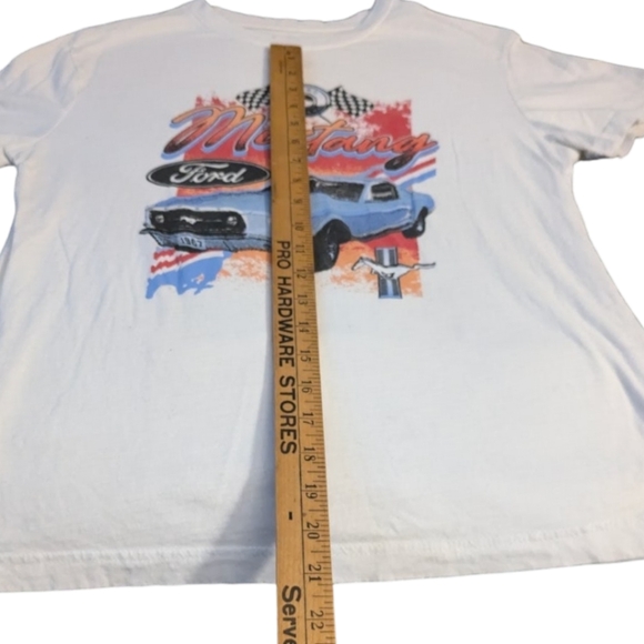Official FOMO/FORD Motor Co. MUSTANG Tee White Small - Picture 2 of 6
